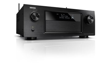 Denon AVR-X4100W AV Receiver in black finish