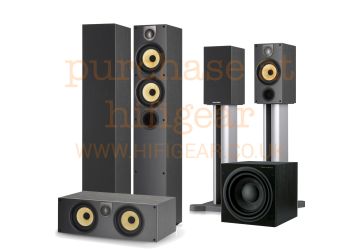 B&W 684 S2 Home Cinema Package in black