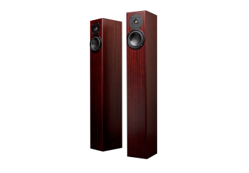 Totem Arro Compact Floorstanding Loudspeakers mahogany
