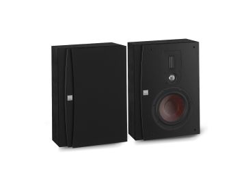 DALI Ikon On-Wall (Mk 2) Loudspeakers in black ash