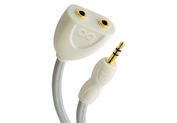 Audioquest FLX-Mini Splitter (M to F) 3.5mm Headphone splitter