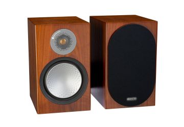 Monitor Audio Silver 100 Bookshelf Speaker - Walnut