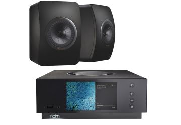 Naim Uniti Atom + KEF LS50 - Black Edition