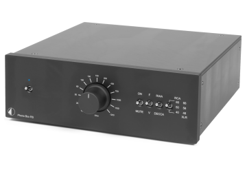 Project Phono Box RS in black finish