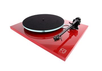 Rega Planar 3 Turntable - Red - With Ania MC