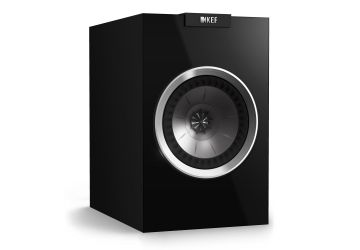 KEF R100 Bookshelf Loudspeakers in black