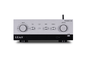 Leak Stereo 130 Integrated Amplifier - Silver - Front