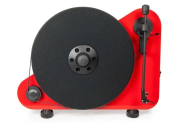 Project VT-E BT Bluetooth Vertical Turntable - Red