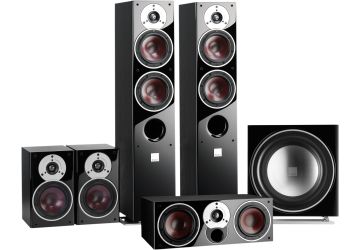 DALI Zensor 5 5.1 Surround Sound System in black ash