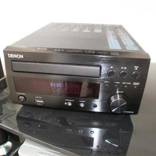 Denon DM38DAC in black finish